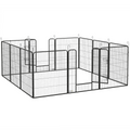 Heavy-Duty 12-Panel Puppy Play Pen for Indoor & Outdoor Use