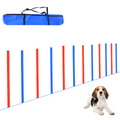 All-in-One Pet Agility Training Kit: Hoop, Poles, Tunnel