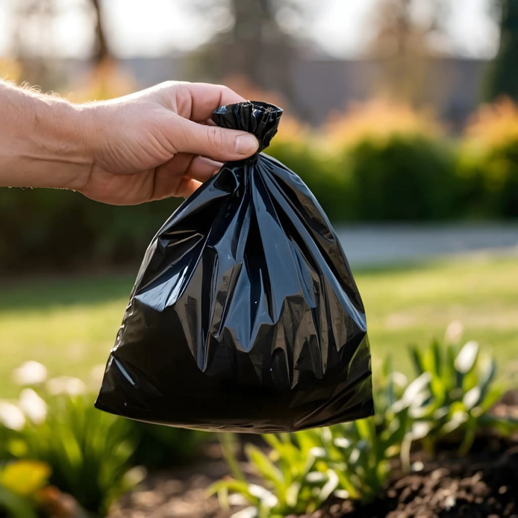 vidaXL 750 Pack Dog Poop Bags, 30x20 cm, Black - Leakproof & Extra Strong